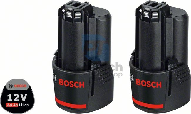 2 x akumulátor Bosch GBA 12V 3,0Ah 10898