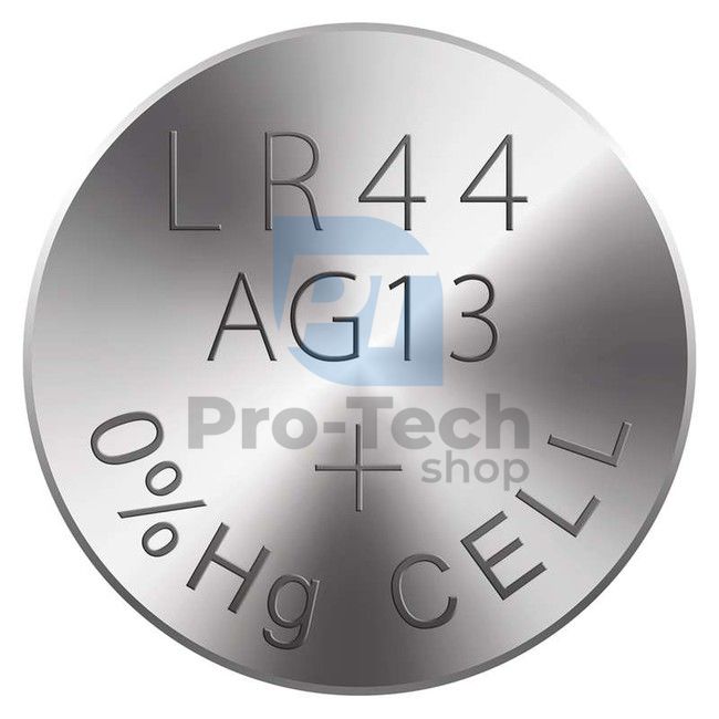 Alkalická knoflíková baterie RAVER LR44 (A76), 5ks 70544