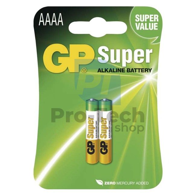 Alkalická speciální baterie GP 25A (AAAA, LR61) 1,5 V, 2ks 70963