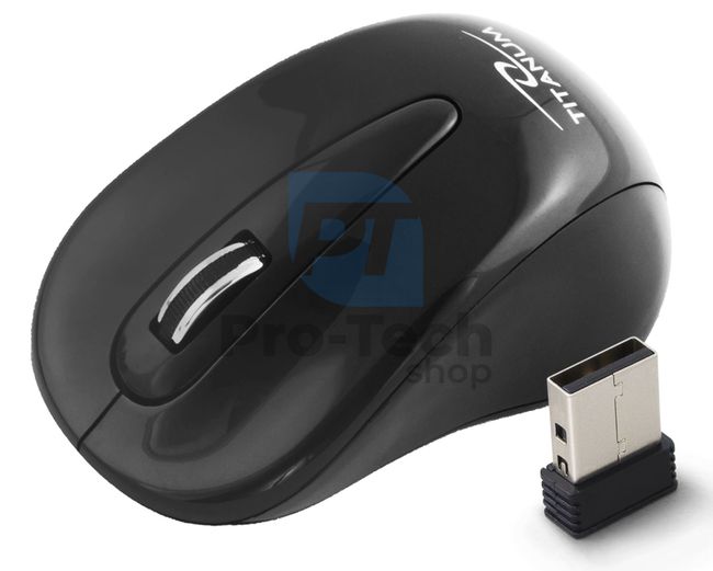 Bezdrátová myš 3D USB TORPEDO, černá 73406