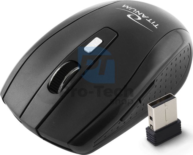 Bezdrátová myš 6D USB SNAPPER, černá 73407