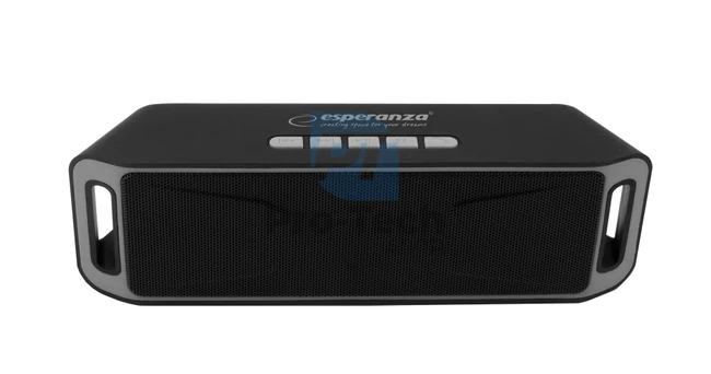 Bluetooth reproduktor s FM rádiem FOLK, černo-šedý 73260