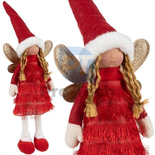 Červená vánoční figurka čarodějnice Ruhhy 22346 75707