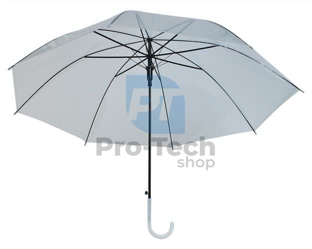 Dámský průhledný deštník 93cm 74033