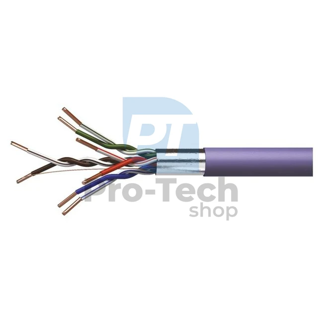 Dátový kabel FTP CAT 5E LSZH, 305m 70085