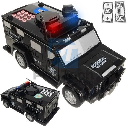 Dětská pokladnička - policejní vůz 74060