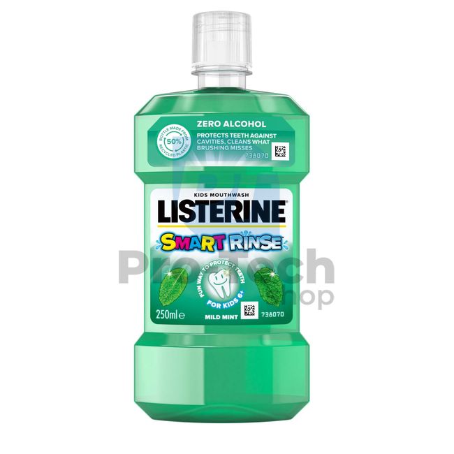 Dětská ústní voda Listerine Smart Rinse Mint 250ml 30577