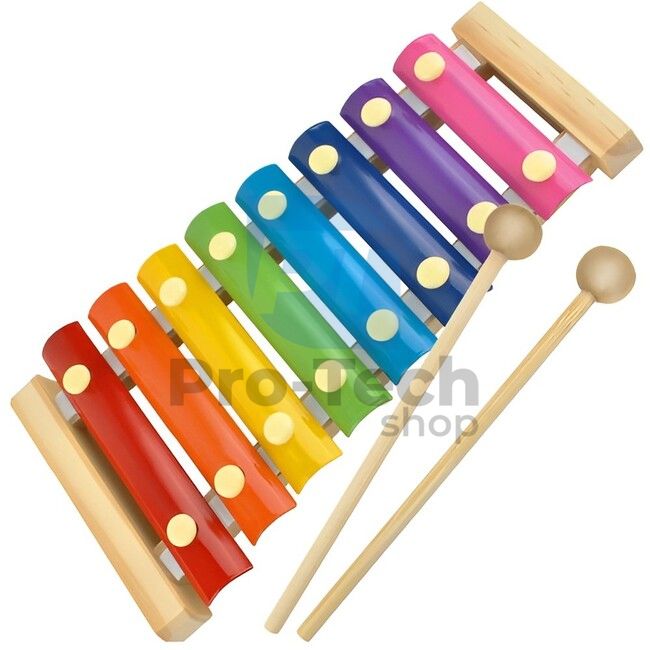 Dětský barevný xylofon 74080