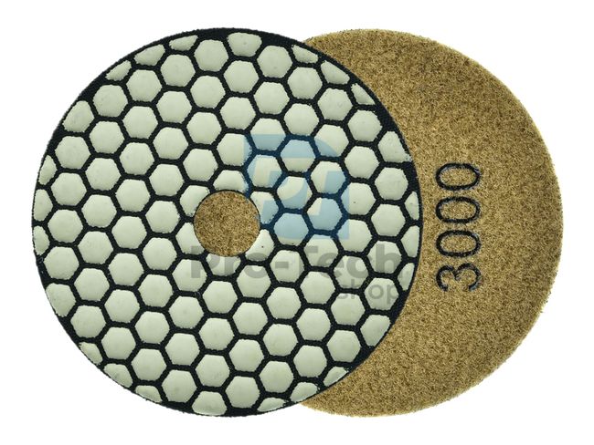 Diamantový brusný kotouč na suchý zip 100mm P3000 18301