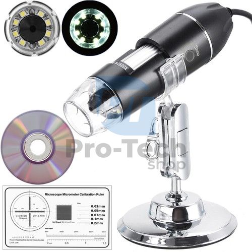 Digitální mikroskop USB 1600x 22185 75737