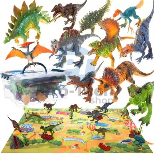 DinoPark kolekce: Figurky a hrací koberec od Kruzzel 74108