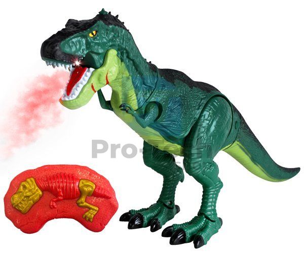 Dinosaurus chrlící oheň na dálkové ovládání 74111