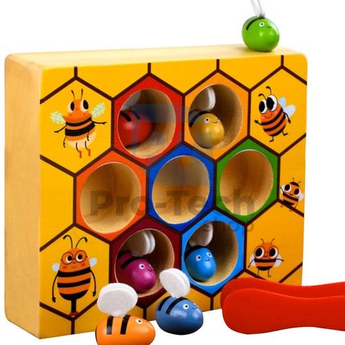 Dřevěná hra "Plást medu" Kruzzel 21910 75744