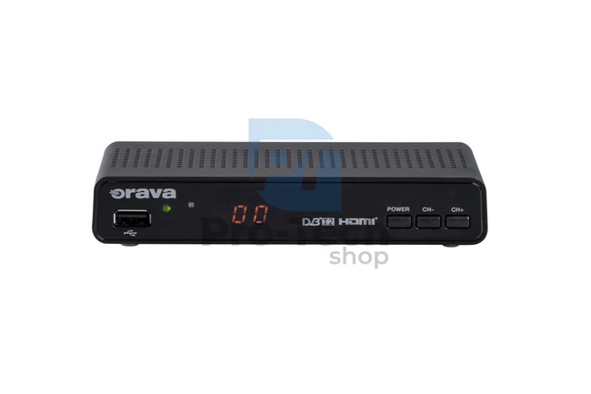 HD digitální terestriální přijímač DVB-T2 (HEVC) Orava 73471