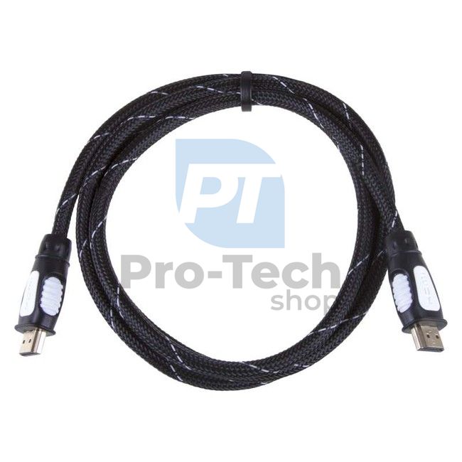 HDMI 1.4 high speed kabel eth.A vidlice-A vidlice 1,5m nylon 70611