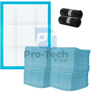 Hygienická absorpční podložka s vysokou absorpcí - 100ks + sáčky 74352