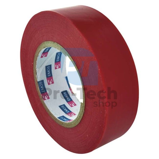 Izolační páska PVC 19mm / 20m červená, 1ks 71017