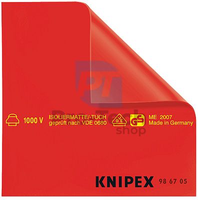 Izolační podložka z gumy 1000x1000 mm KNIPEX 08950