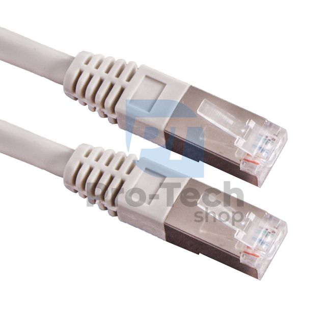 Kabel FTP CAT 6 Patchcord RJ45, 3m, šedý 72506