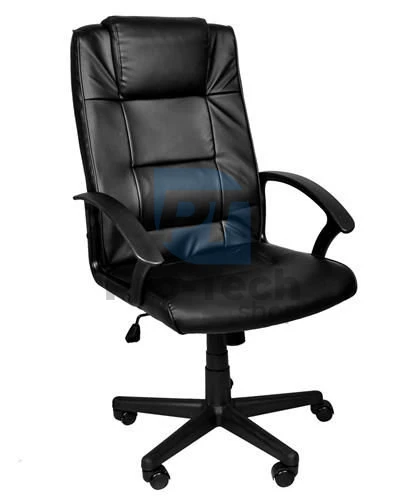 Kancelářská židle - ekokůže - černá MALATEC 74399