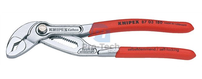 Nastavitelné kleště Cobra® 180 mm chromované KNIPEX 08419