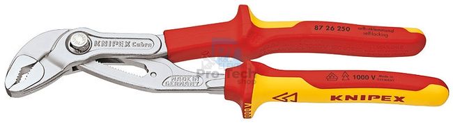 Klešťový klíč Cobra® izolovaný 250 mm KNIPEX 08778