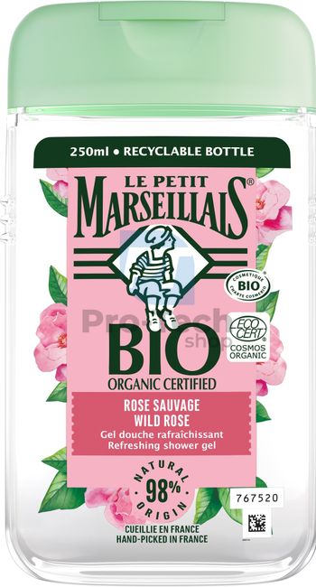 Krémový sprchový gel Bio divoká růže Le Petit Marseillais 250ml 30595