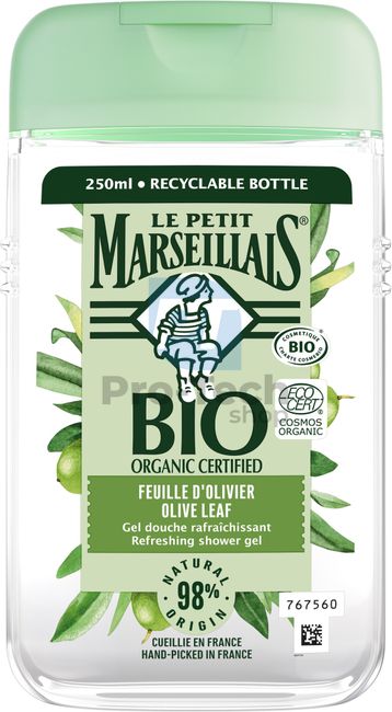 Krémový sprchový gel Bio olivový list Le Petit Marseillais 250ml 30594