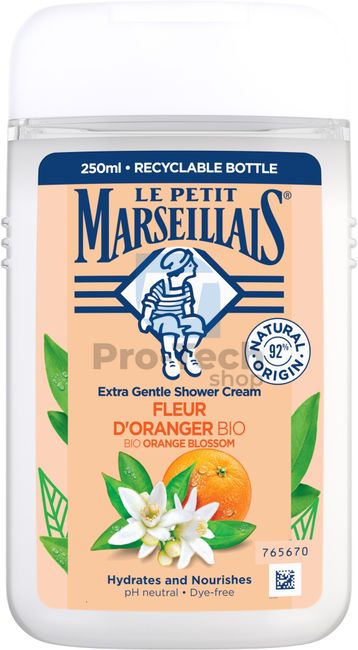 Krémový sprchový gel Bio pomerančový květ Le Petit Marseillais 250ml 30588
