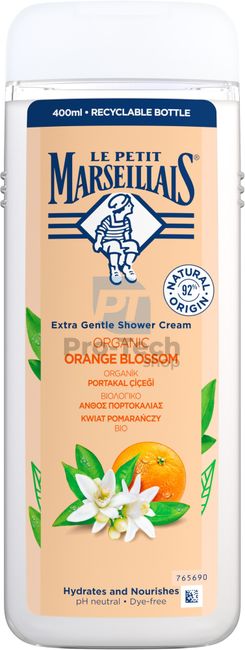 Krémový sprchový gel Bio pomerančový květ Le Petit Marseillais 400ml 30591