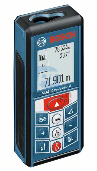Laserový měřič vzdáleností Bosch GLM 80 Professional 03176