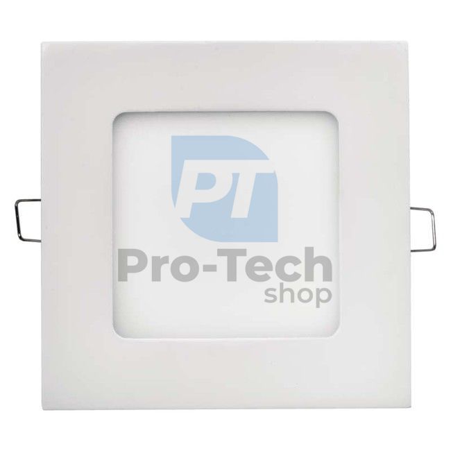 LED panel 120 × 120, čtvercový vestavěný bílý, 6W neutrální b. 70991