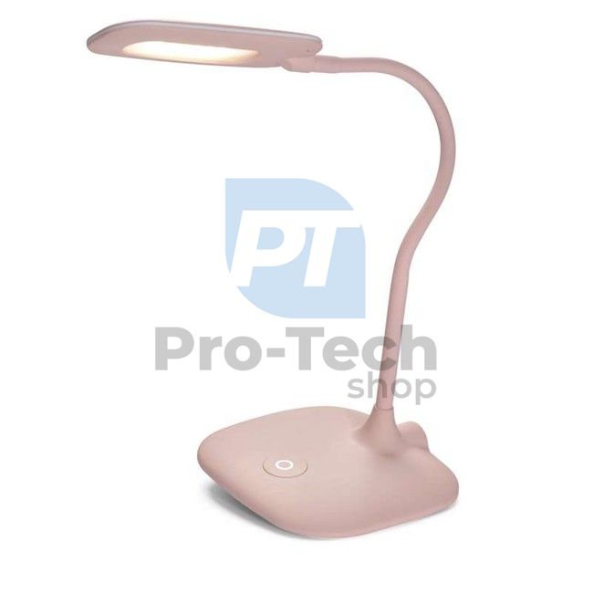 LED stolní lampa STELLA, růžová 72113