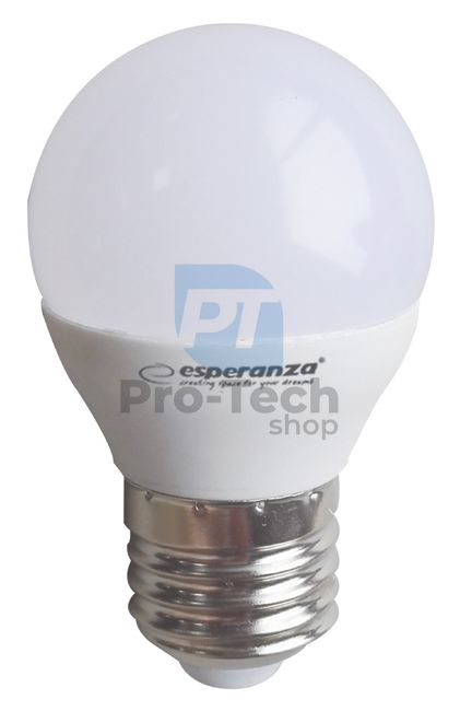 LED žárovka E27, 5W teplá bílá 73110