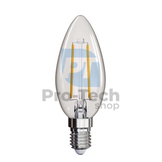 LED žárovka Filament Candle 2W E14 teplá bílá 72128
