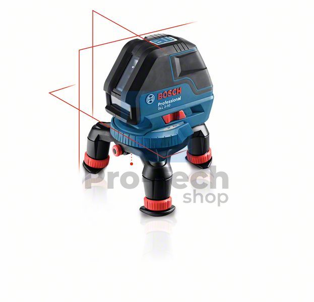 Liniový laser Bosch GLL 3-50 + BM 1, L-Boxx 03188