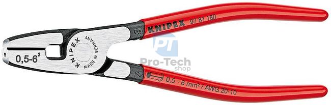 Lisovací kleště pro koncové objímky 180 mm KNIPEX 08719