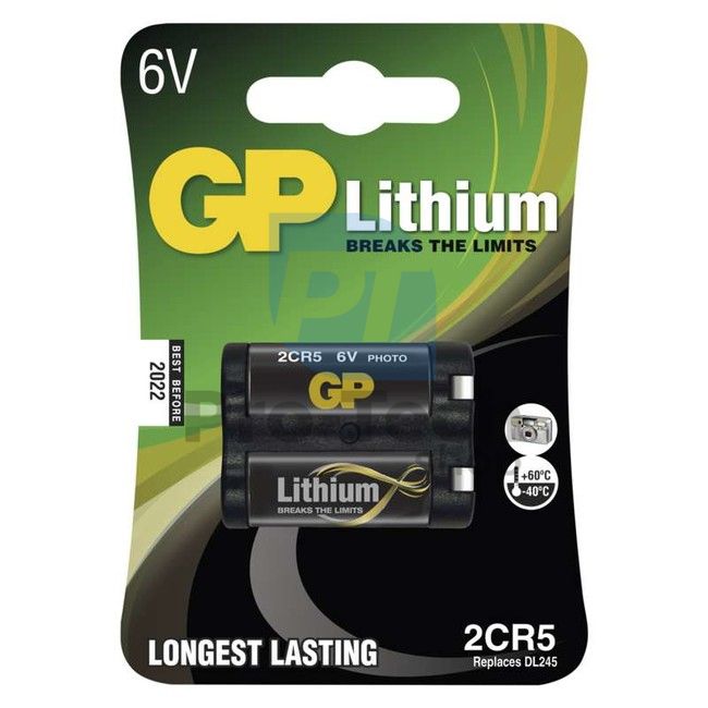 Lithiová baterie GP 2CR5 70203