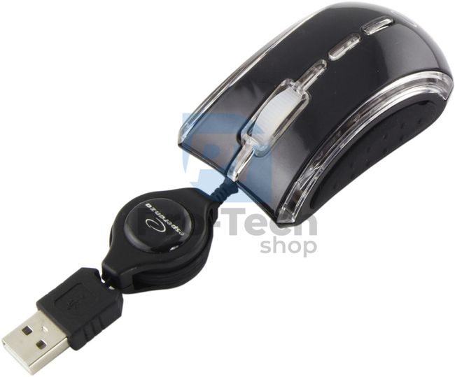 Mini myš USB CELANEO, černá 73133