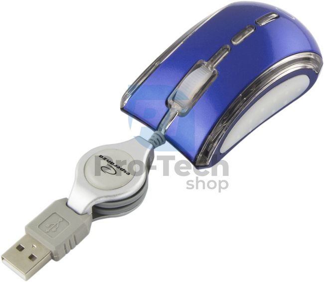 Mini myš USB CELANEO, modrá 73131