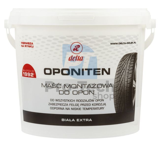 Montážní pasta pro pneumatiky Delta Acrylmed univerzální bíla – 5kg 11273