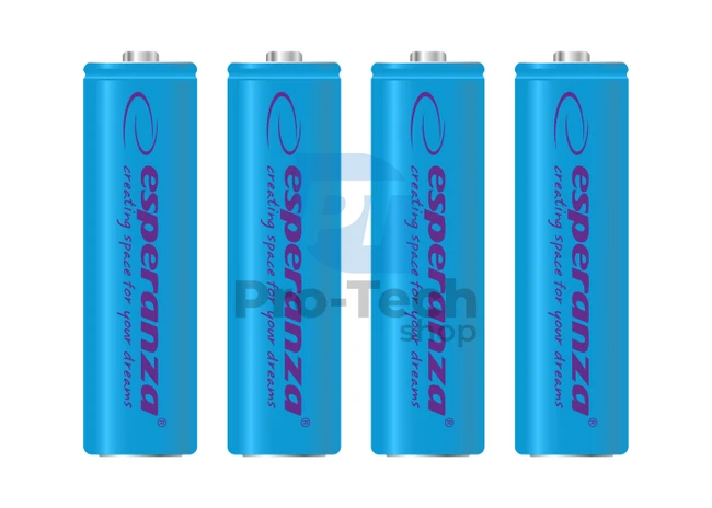 Nabíjecí baterie NI-MH AA 2000mAh 4ks, modré 73330