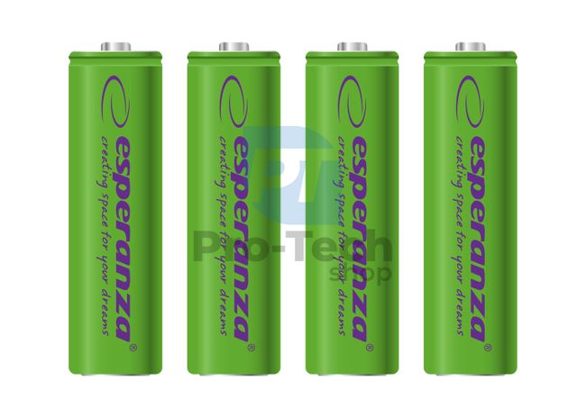 Nabíjecí baterie NI-MH AA 2000mAh 4ks, zelené 73331