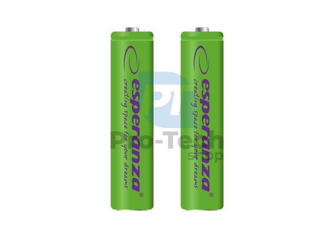 Nabíjecí baterie NI-MH AAA 1000mAh 2ks, zelené 73316