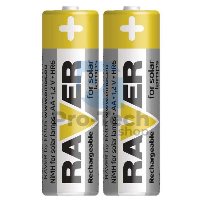 Nabíjecí baterie RAVER 600 mAh HR6 (AA), 2ks 70499