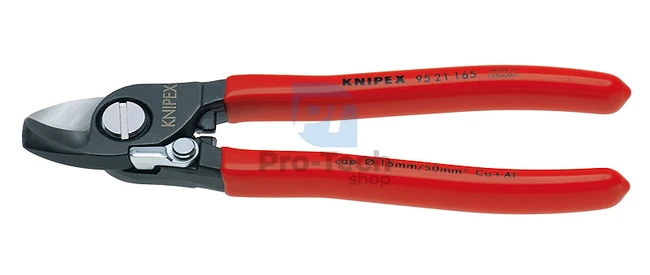 Nůžky na kabely 165 mm s otevírací pružinou KNIPEX 08550