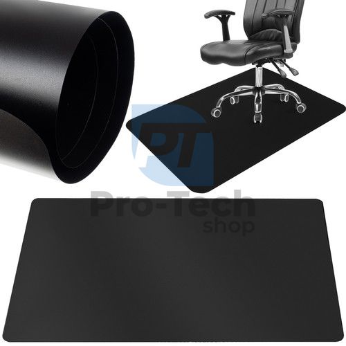 Ochranná podložka pod židli / křeslo velká 100x140 cm černá 75952