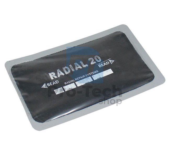 Opravné vložky pro radiální pneumatiky REDATS-20 76x125mm 10ks 11176