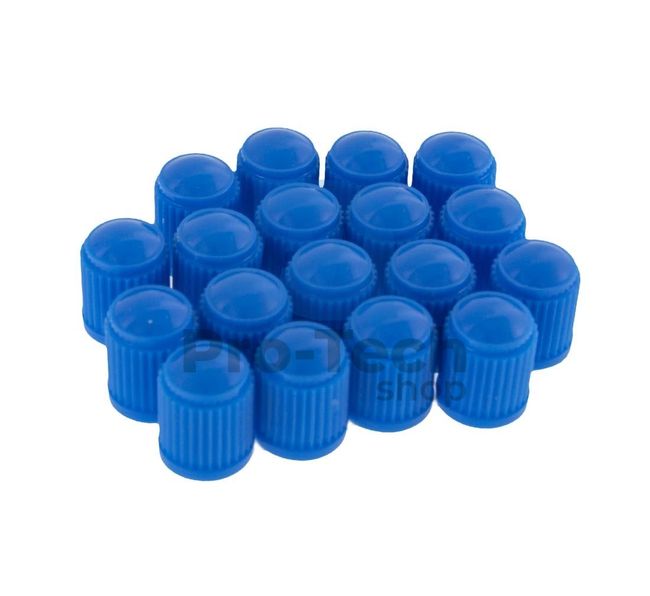 Plastová čepička modrá 100ks 11756