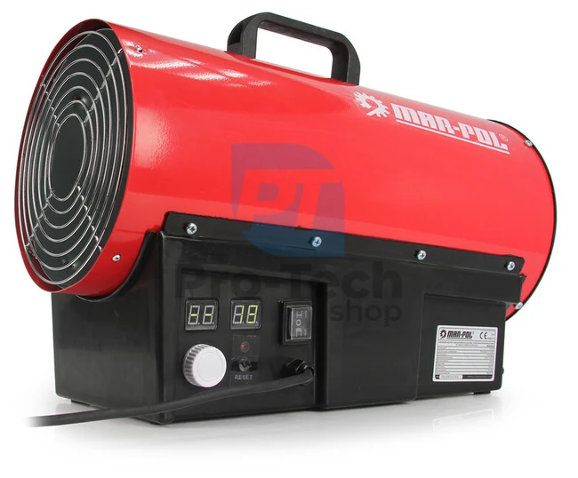 Plynový ohřívač vzduchu s termostatem 20KW 01231